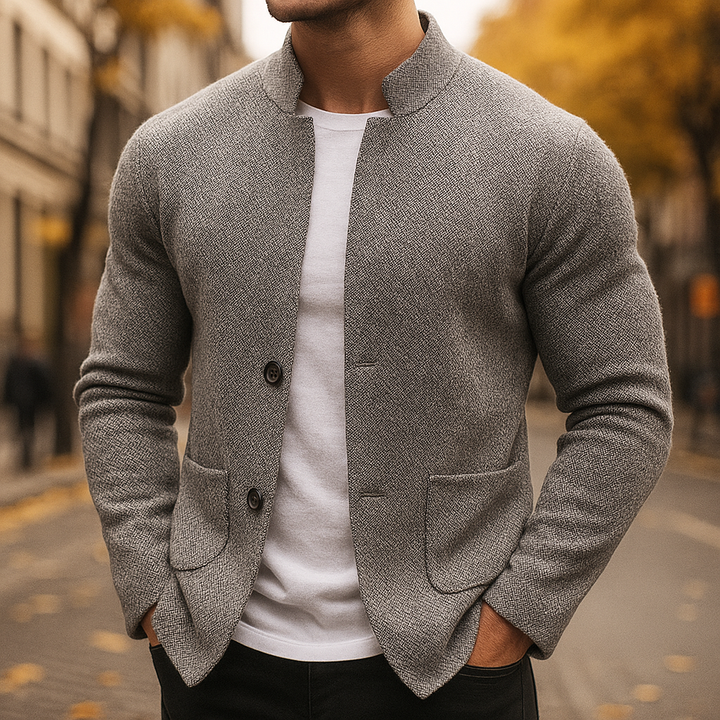 Olivier | Cardigan en maille de laine