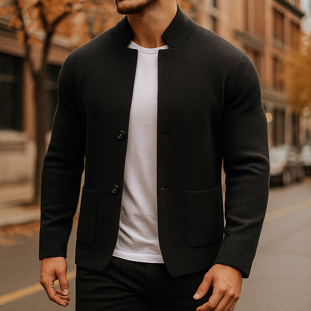Olivier | Cardigan en maille de laine
