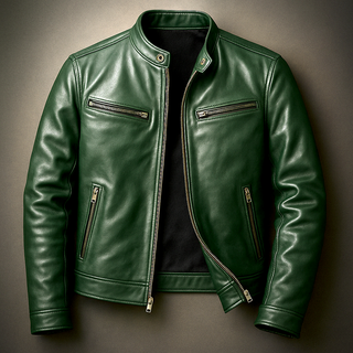 Benoît | Veste en cuir vintage