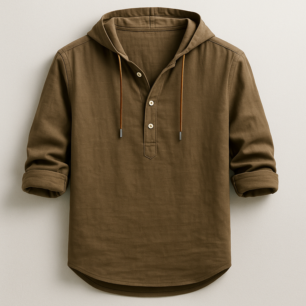 Clovis | Chemise de luxe avec capuche