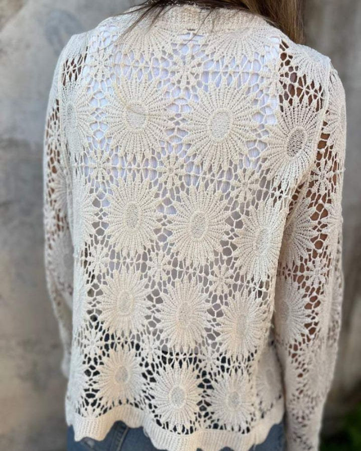 Sandrine | Gilet élégant en crochet