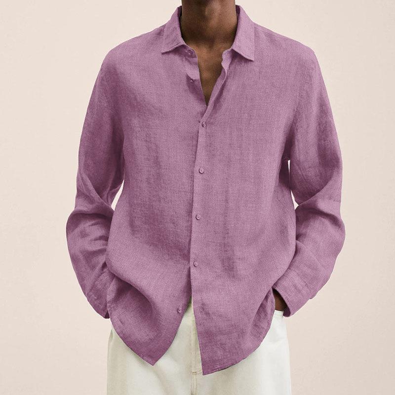 Timothée | Chemise à boutons en lin