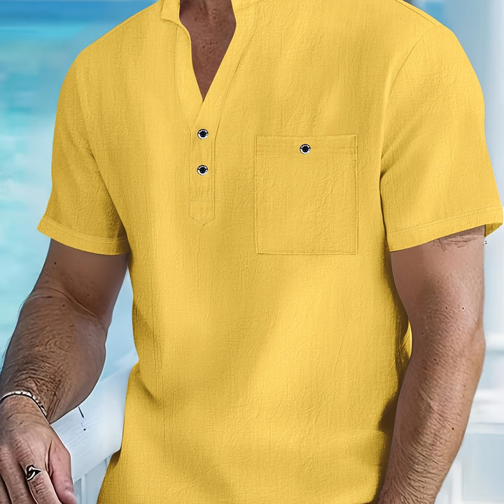 Enzo | Chemise à col qipao