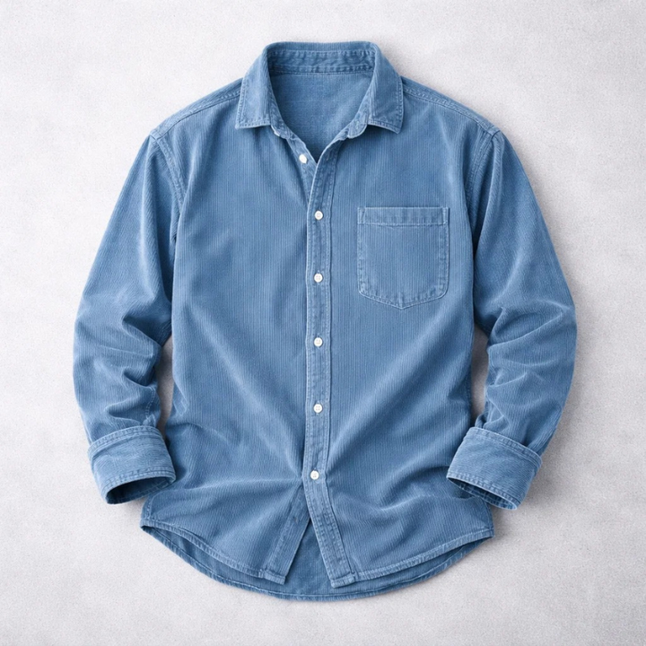 Maxence | Chemise classique en velours côtelé