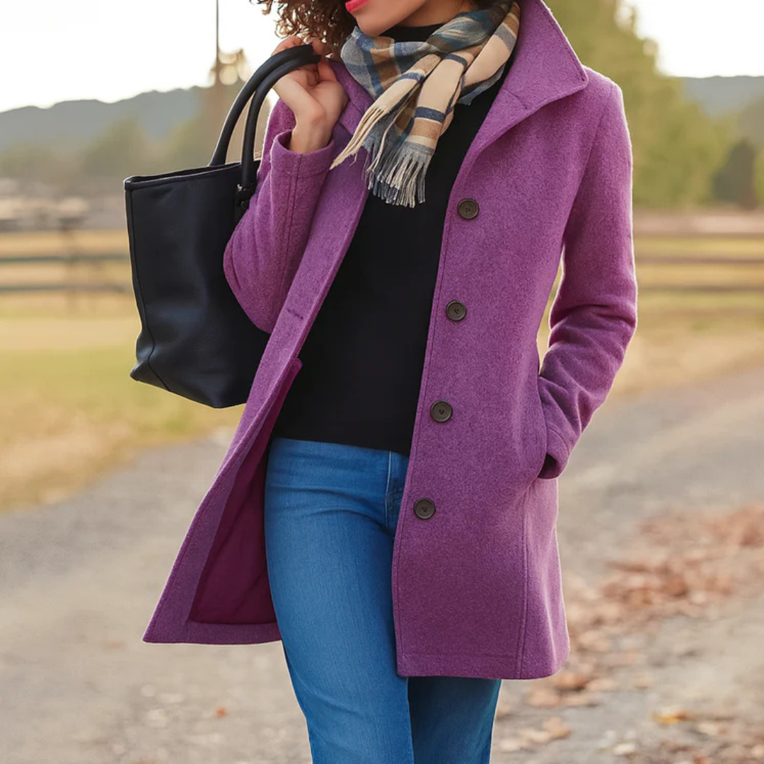 Diane | Manteau droit intemporel