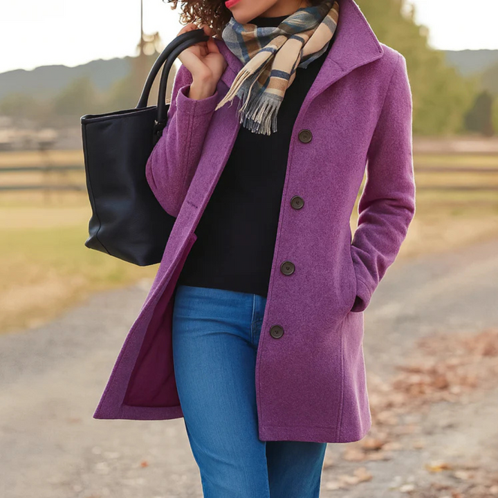 Diane | Manteau droit intemporel
