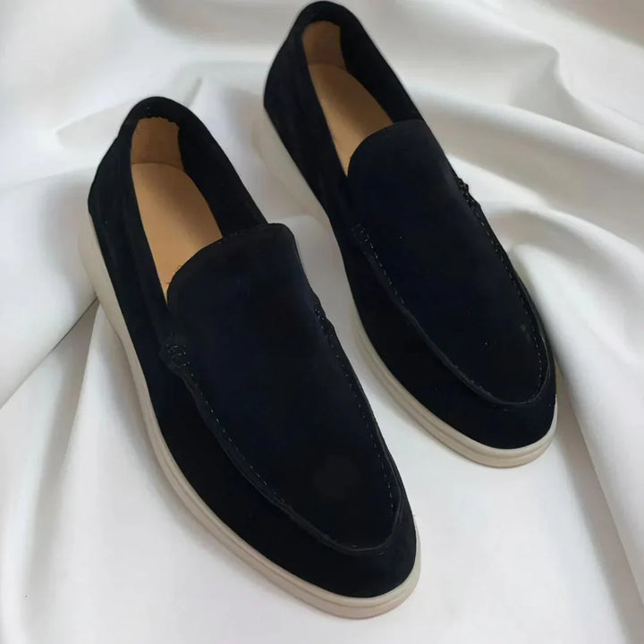 Léandre | Mocassins élégants en daim