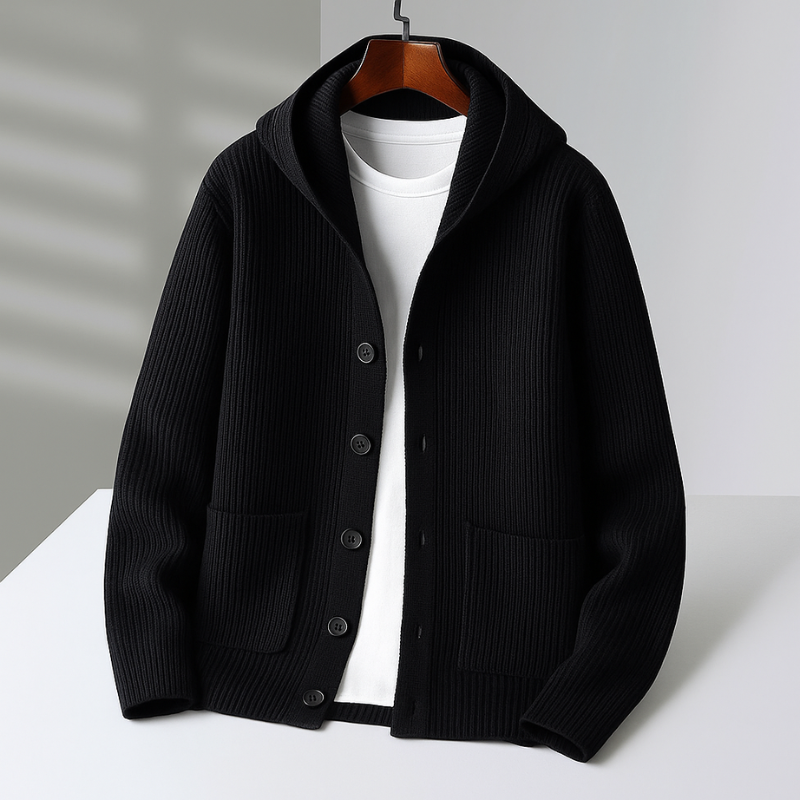 Julien | Cardigan à capuche