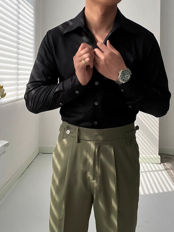 Clément | Chemise athlétique italienne pour homme en bambou