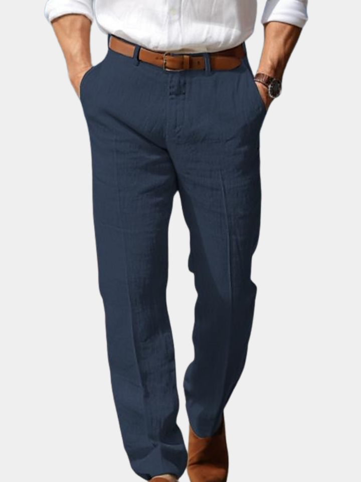 Antoine | Pantalon haut de gamme en lin