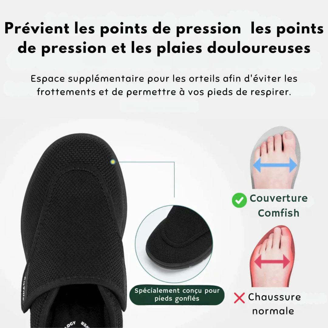 Dominique | Chaussures diabétiques unisexes