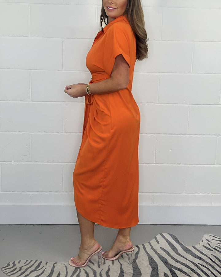 Thaïs | Robe plissée élégante