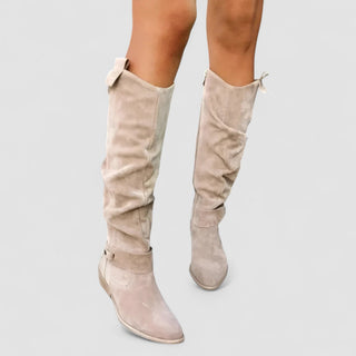 Bérénice | Bottes hautes en daim