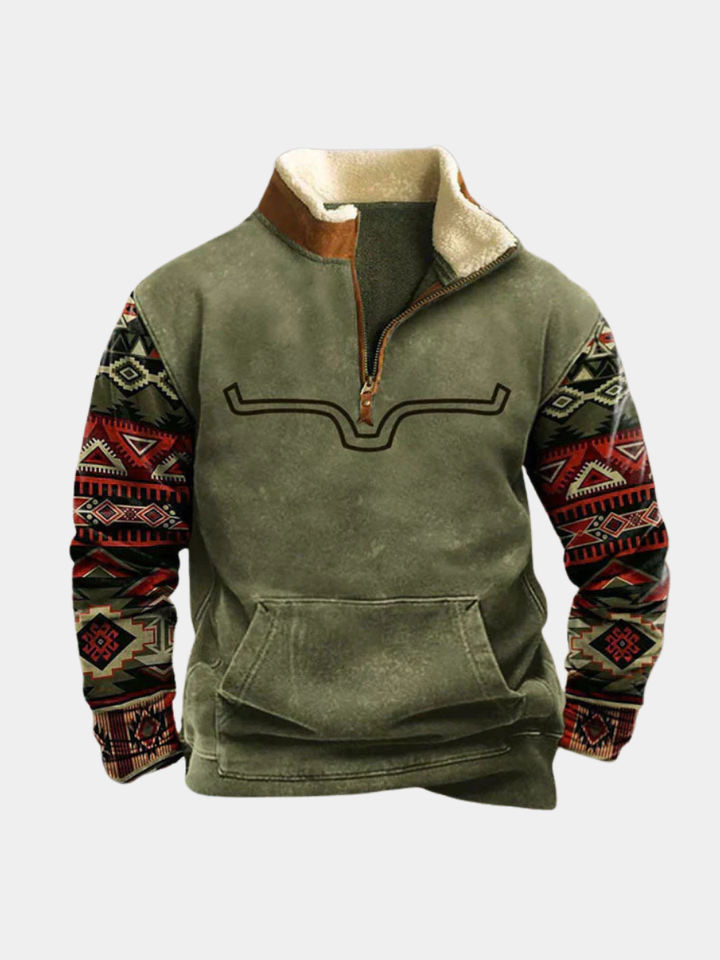 Damien | Pull zippé