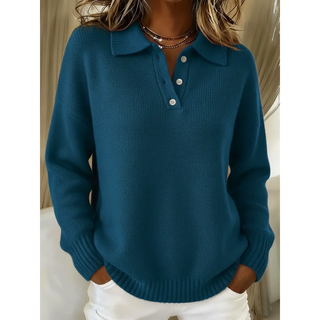 Aurélie | Pull polo doux