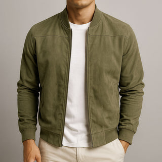 Basile | Veste en daim artisanale