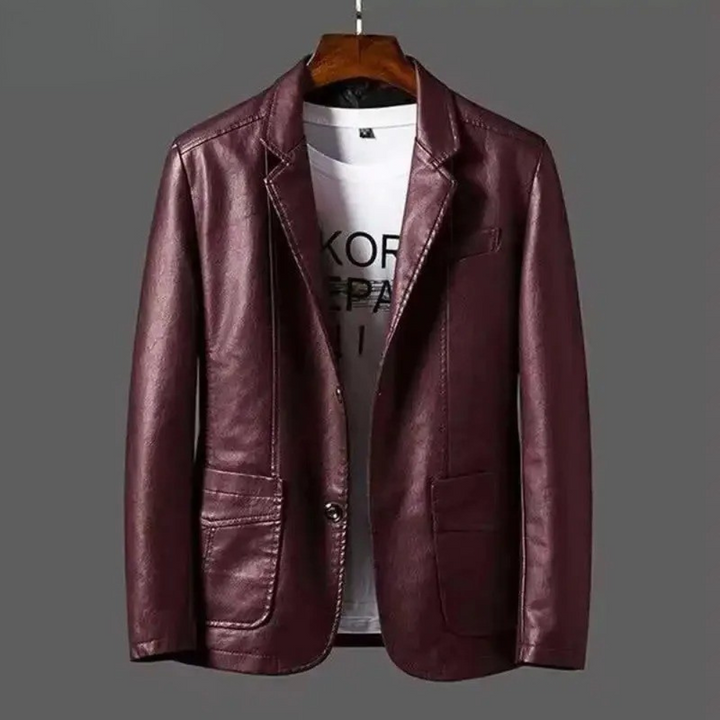 Léo | Veste en cuir haut de gamme