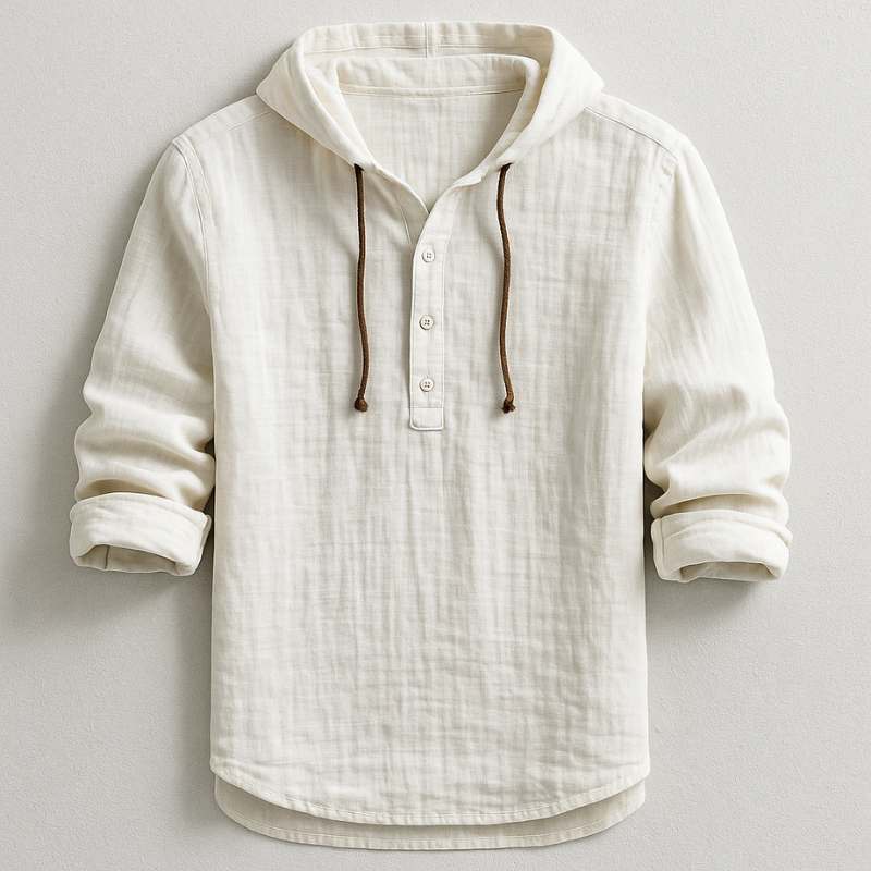 François | Chemise à capuche