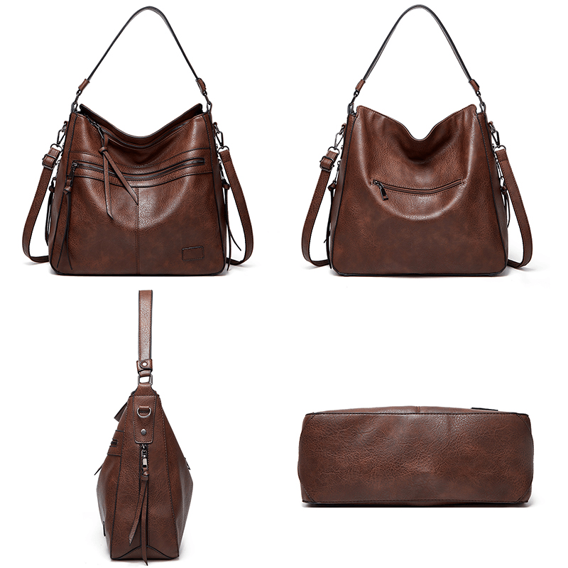 Estelle Rivoli | Sac à main en cuir véritable