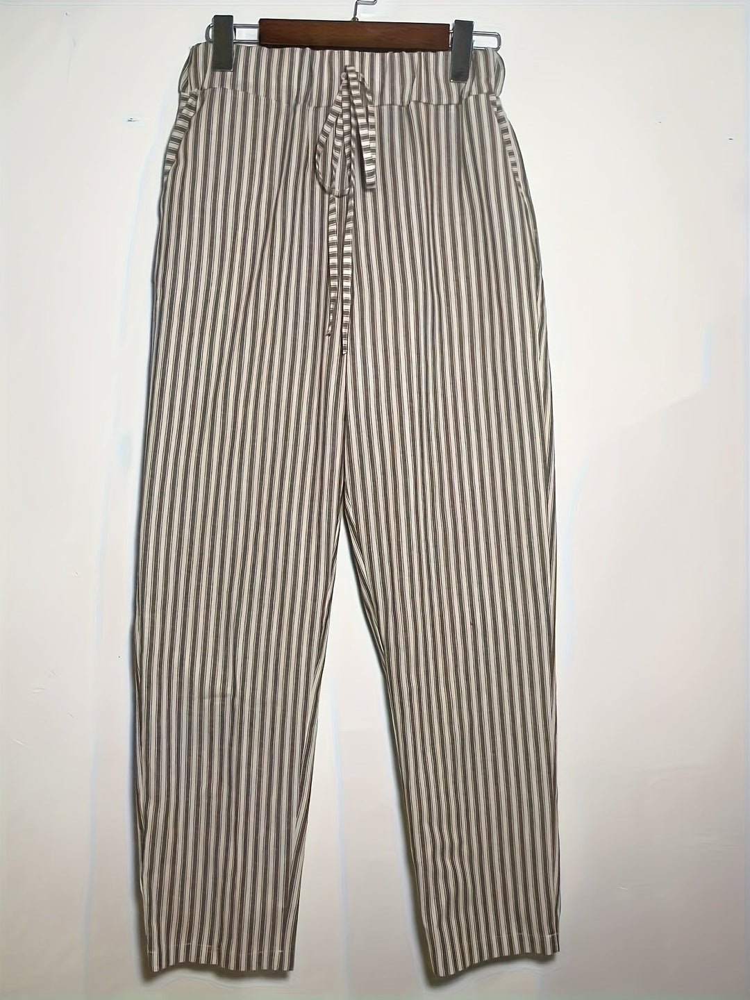 Violaine | Pantalon large à rayures