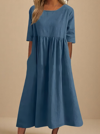 Violette | Robe légère en coton