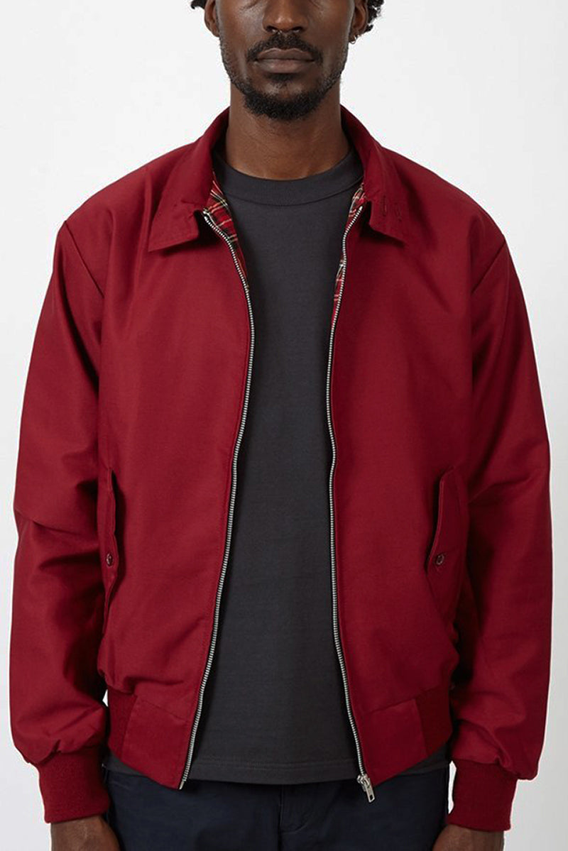 Gaël | Veste Harrington à doublure tartan