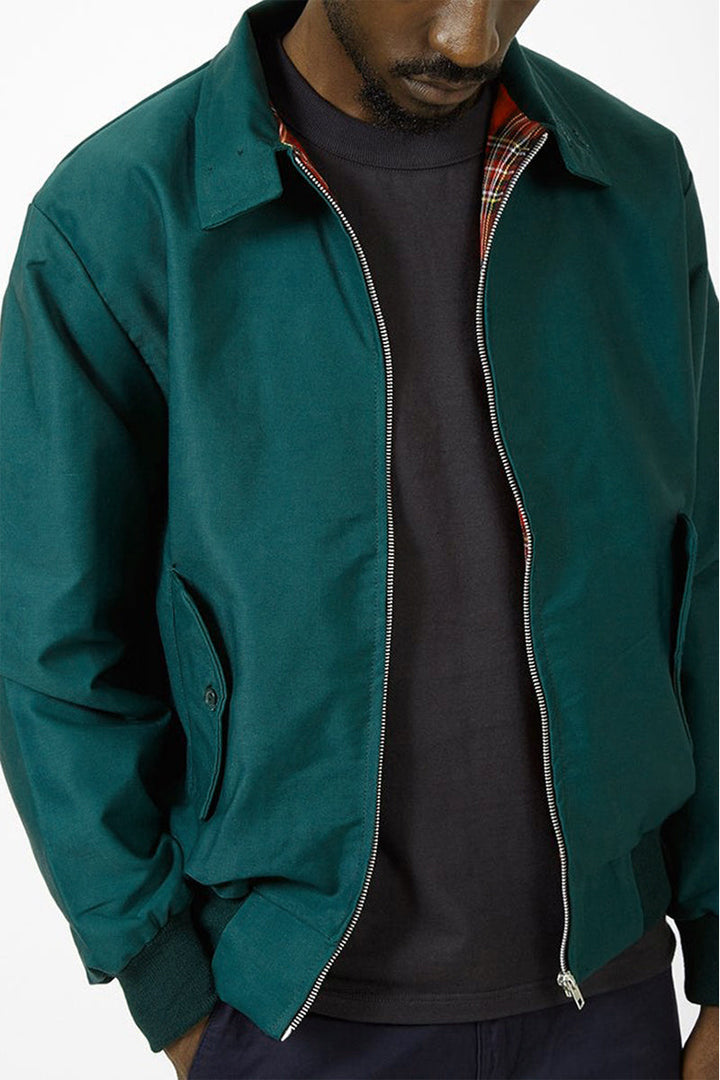 Gaël | Veste Harrington à doublure tartan