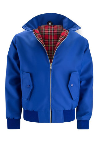 Gaël | Veste Harrington à doublure tartan