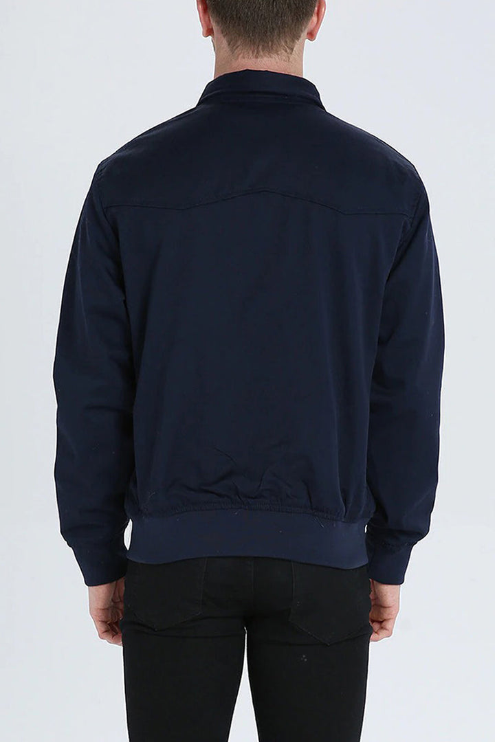 Gaël | Veste Harrington à doublure tartan