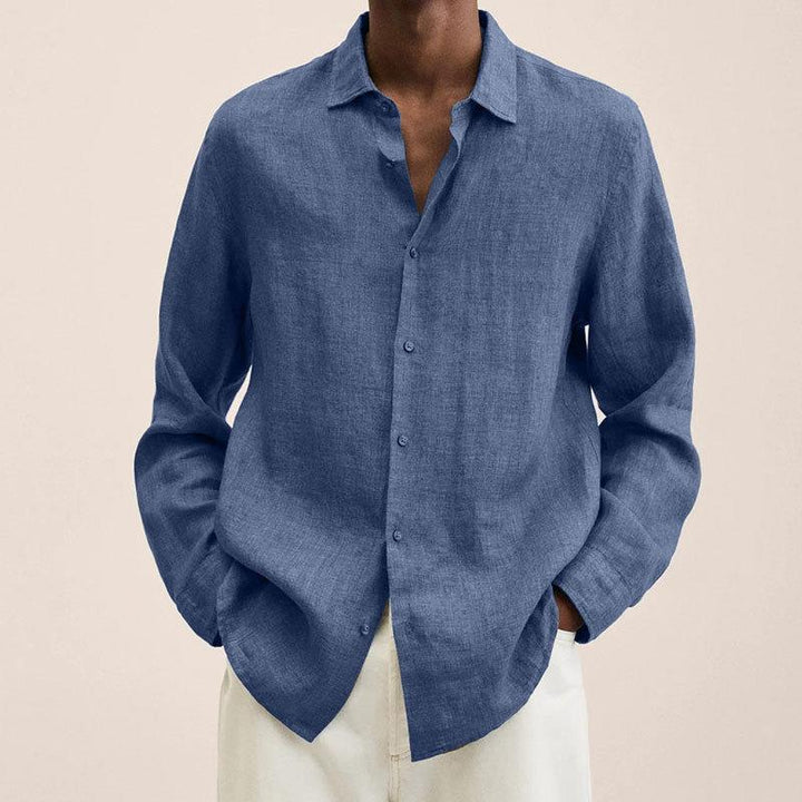 Timothée | Chemise à boutons en lin