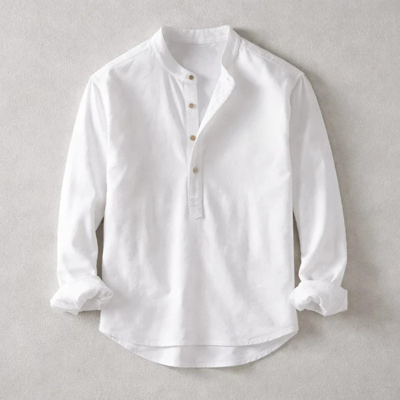 Jean-Édouard | Chemise en lin coton élégante