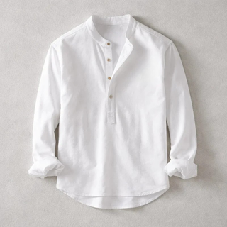 Jean-Édouard | Chemise en lin coton élégante