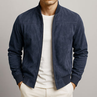Basile | Veste en daim artisanale
