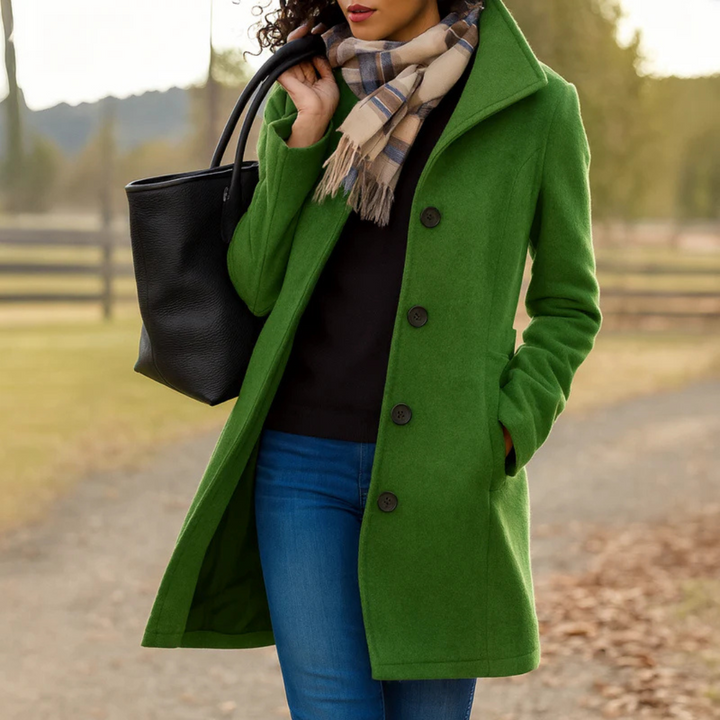 Diane | Manteau droit intemporel