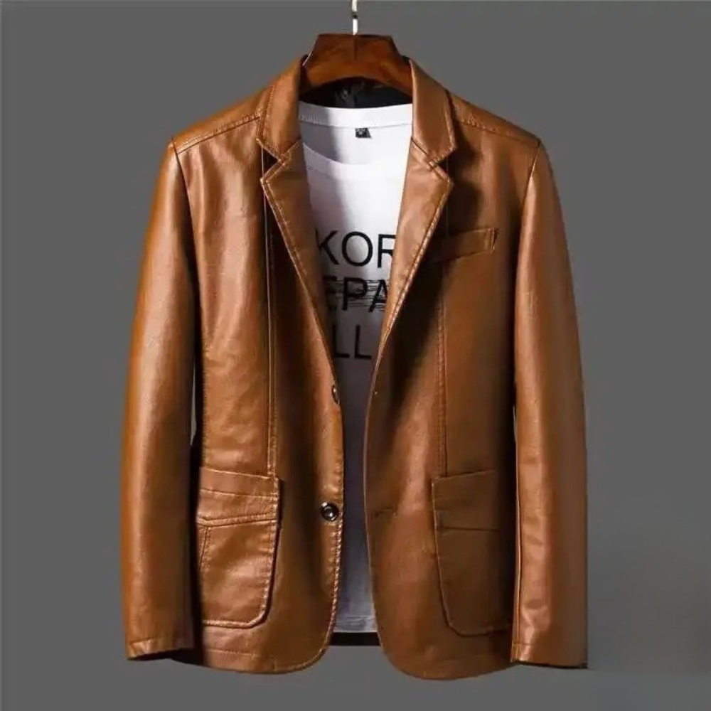Léo | Veste en cuir haut de gamme