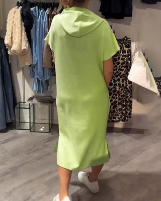 Valentine | Robe sweat à capuche confortable