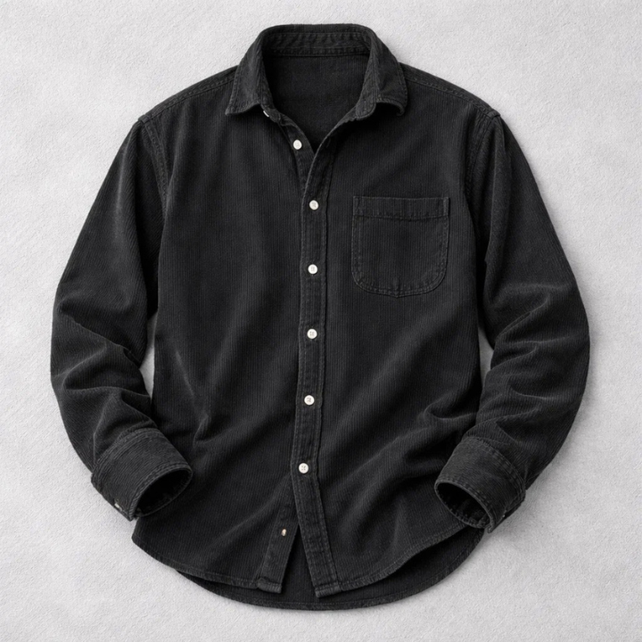 Maxence | Chemise classique en velours côtelé