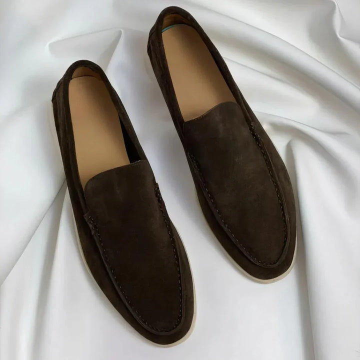 Léandre | Mocassins élégants en daim