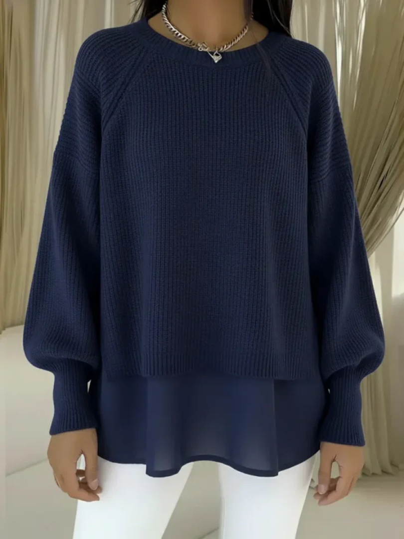 Juliette | Pull effet deux pièces