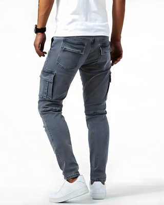 Jean | Pantalon cargo extensible