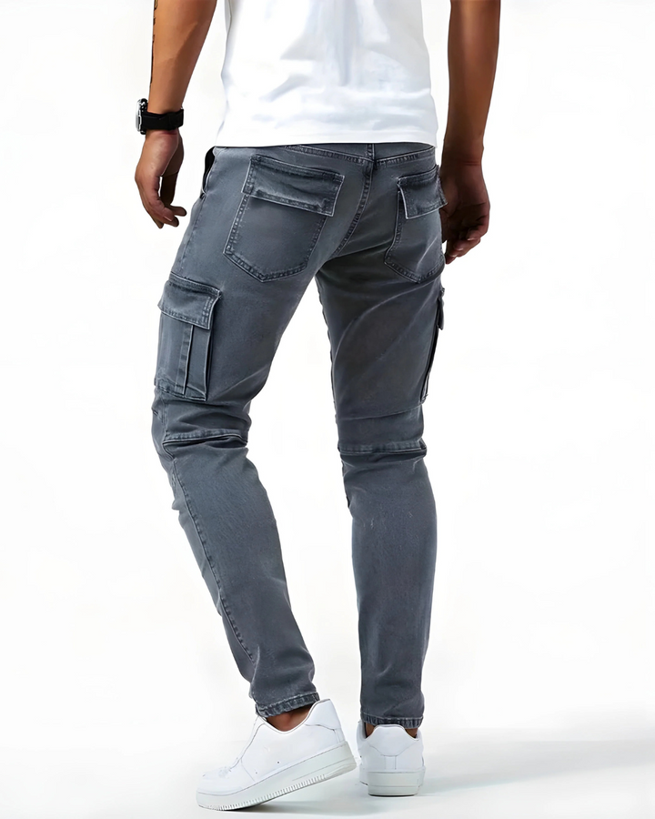 Jean | Pantalon cargo extensible