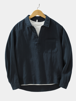 Charles | Chemise en coton-lin