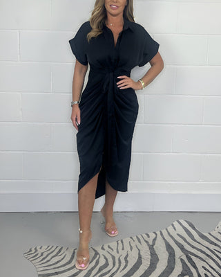 Thaïs | Robe plissée élégante