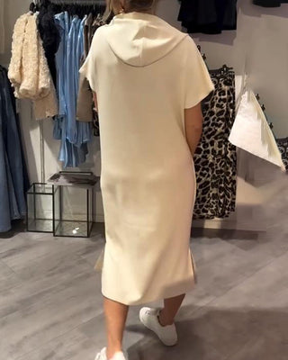 Valentine | Robe sweat à capuche confortable