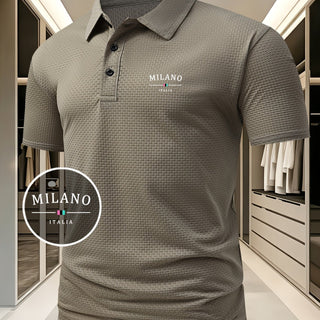 Pierre-Alexandre | Polo en maille géométrique