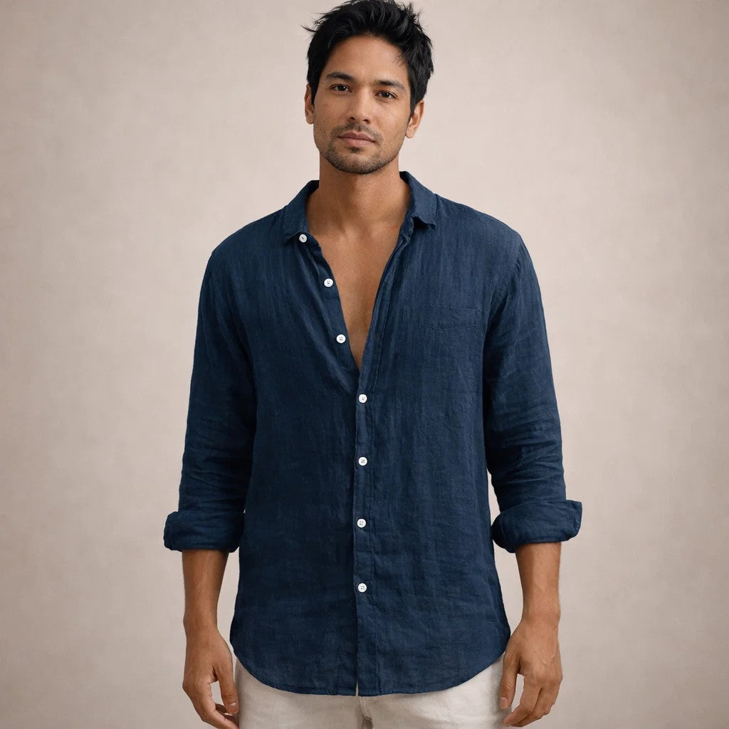 Gérald | Chemise décontractée en lin