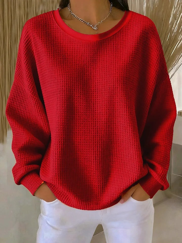 Dorothée | Pull gaufré classique