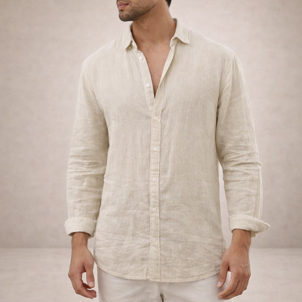 Gérald | Chemise décontractée en lin
