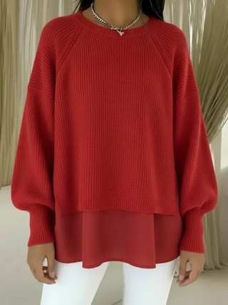 Juliette | Pull effet deux pièces