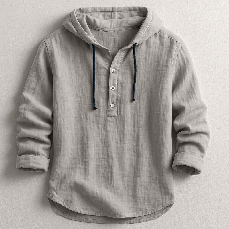 François | Chemise à capuche